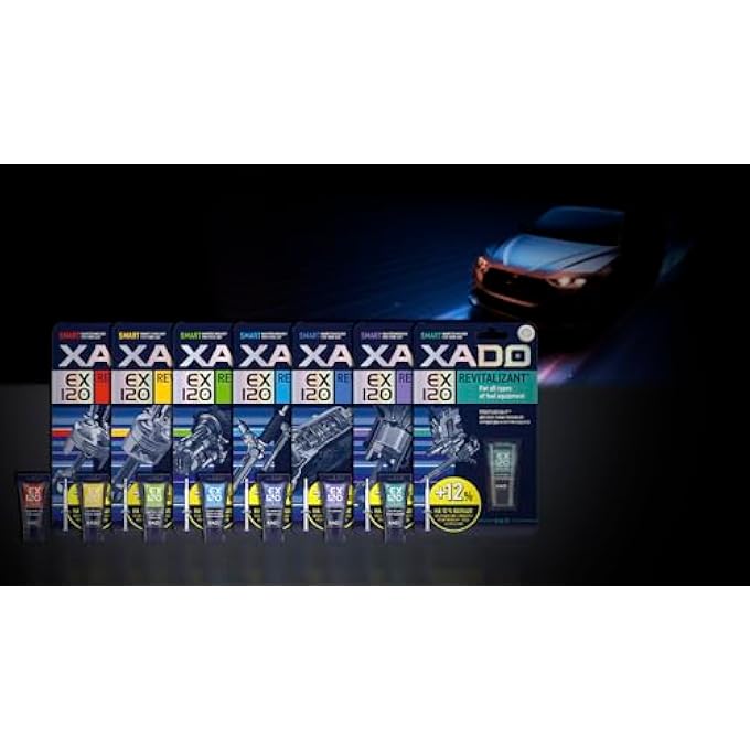 Xado XA 10335 D REVITALIZANT EX120 FOR GASOLINE AND LPG ENGINES (BLISTER PACKAGE, TUBE 9 ML) - Image 2